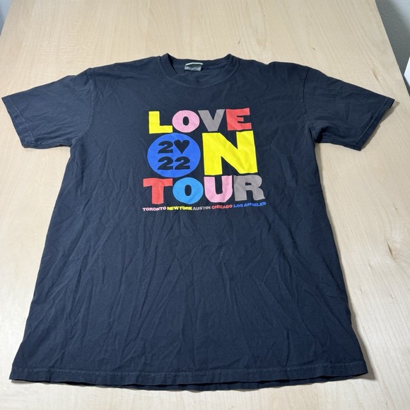 2022 Official Harry‎ Styles Love On Tour T-Shirt Large Concert NY LA CHI AUS TOR - Picture 1 of 6